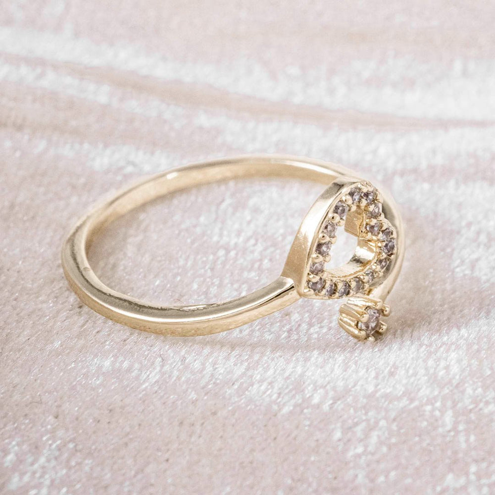 Anillo Corazón Circones